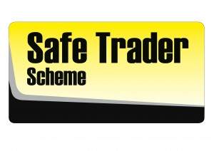 Safer trader logo - boomerang